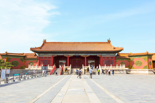 北京故宮乾清門