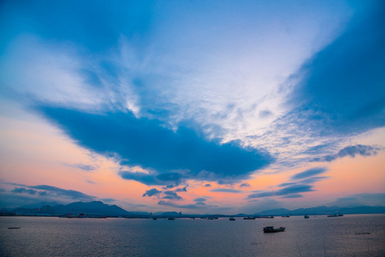 漁舟唱晚