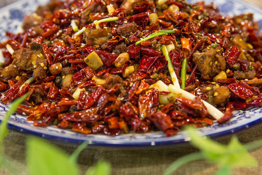 爆炒兔肉