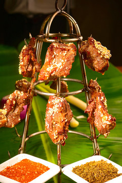 吊烤羊肉