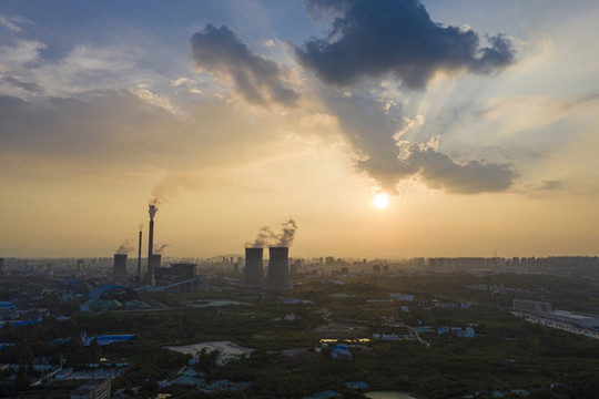 日落火力發(fā)電廠