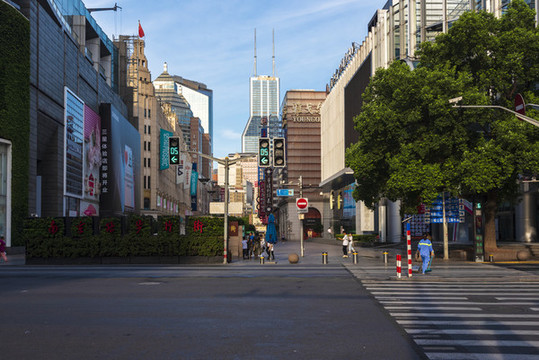上海南京路步行街