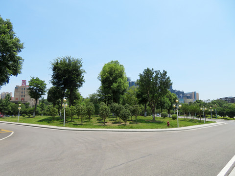 廣場(chǎng)綠化景觀