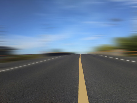 動感道路素材