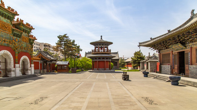 大同古城法華寺