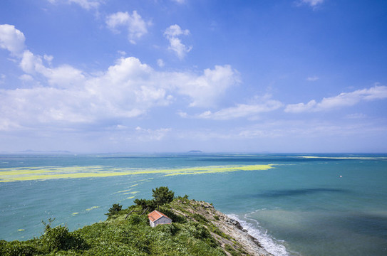 青島嶗山海濱