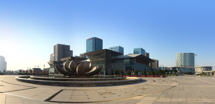 濟(jì)南西站站前廣場(chǎng)