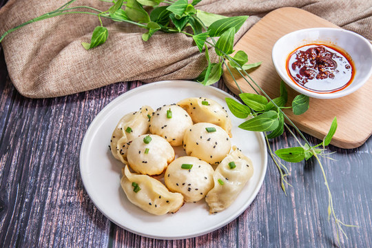 生煎餃子包子