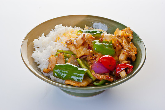 鹽煎肉蓋飯
