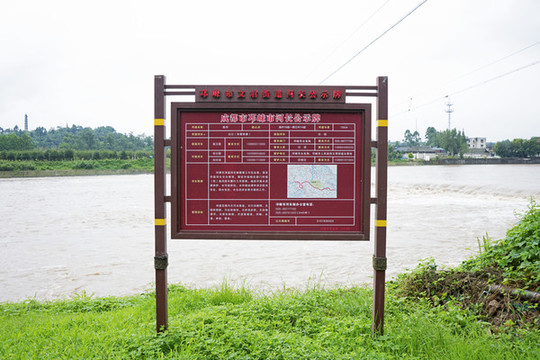 河長(zhǎng)公示牌