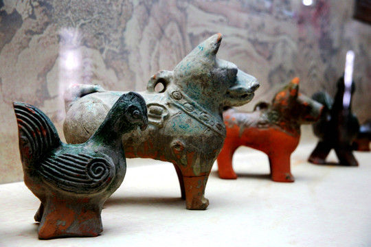 亳州博物館陶土動物