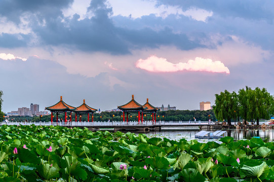 中國(guó)長(zhǎng)春南湖公園景觀