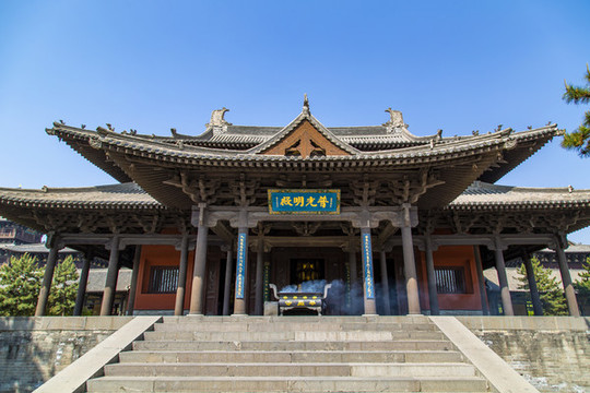 大同古城華嚴寺普光明殿
