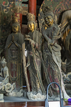 大同古城華嚴(yán)寺彩塑