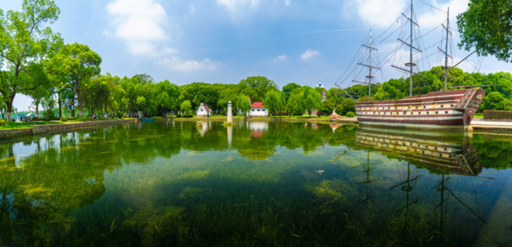 湖北武漢東湖風(fēng)景區(qū)夏日風(fēng)光