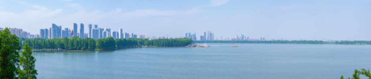 湖北武漢東湖風(fēng)景區(qū)夏日風(fēng)光