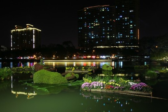 福州西湖公園菊花展