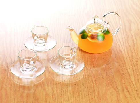 金桔檸檬綠茶
