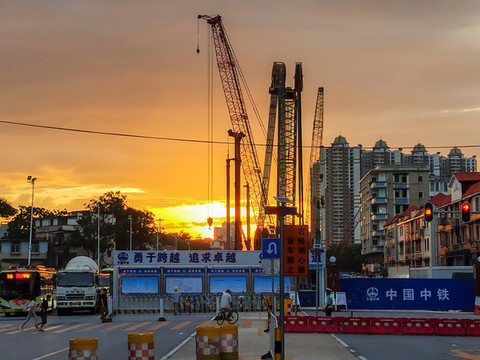 地鐵施工工地