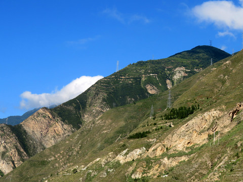 汶川風光