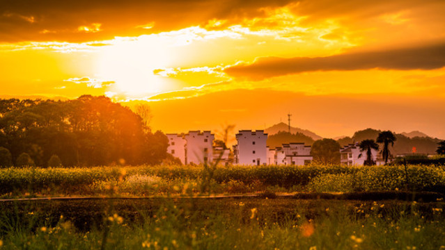 婺源夕照
