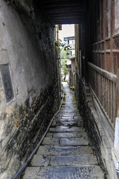桂林大圩古鎮(zhèn)塘坊碼馬頭古巷