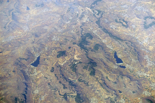 山東棗莊市山亭區(qū)地區(qū)原野航拍