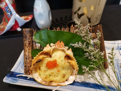 芝士焗蟹寶