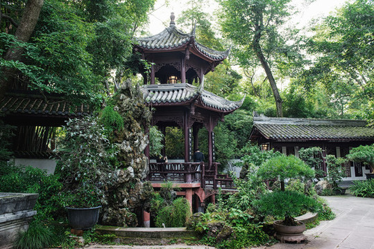 杜甫草堂盆景園