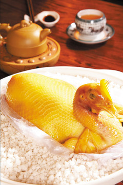 金牌鹽焗雞
