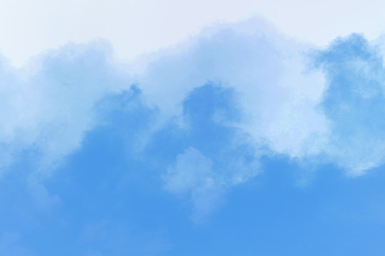 藍色煙霧