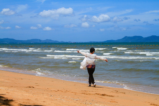 沙灘大海