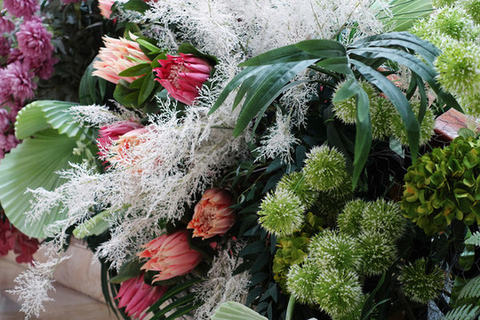 浪漫花飾