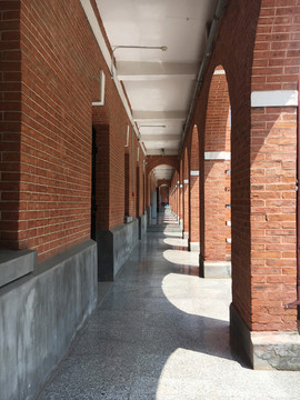 民國建筑走廊