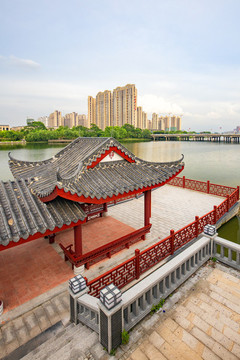 中國廣東省惠州市金山湖公園