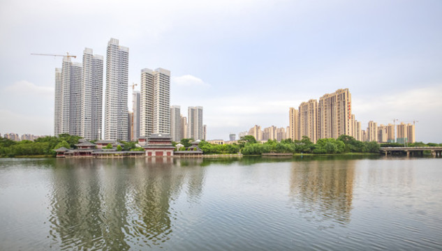 中國廣東省惠州市金山湖公園