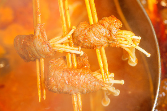金針菇牛肉串串