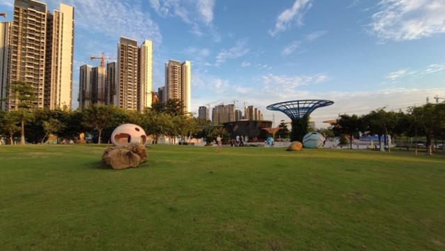 兒童公園綠化全景