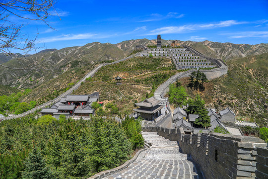 雁門關(guān)關(guān)城全景
