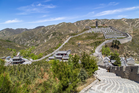 雁門關(guān)關(guān)城全景