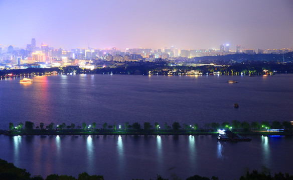 杭州城市夜景