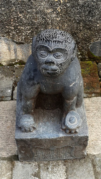 客家文化甘坑小鎮(zhèn)獅子