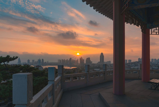 小鎮(zhèn)夕陽(yáng)