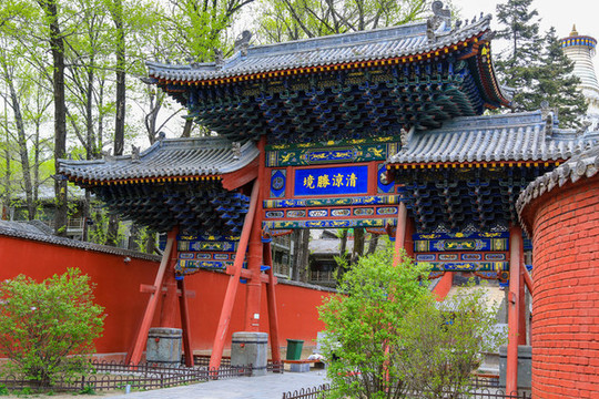 忻州五臺山塔院寺牌坊