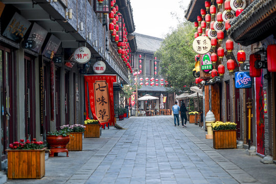 清明上河園商業(yè)一條街