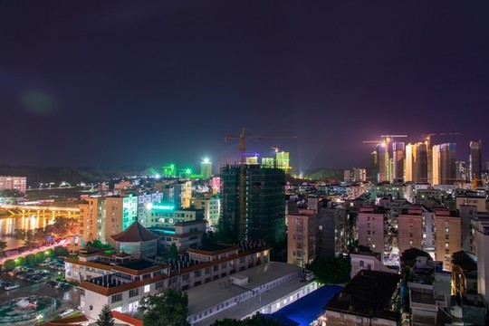 城鎮(zhèn)夜景