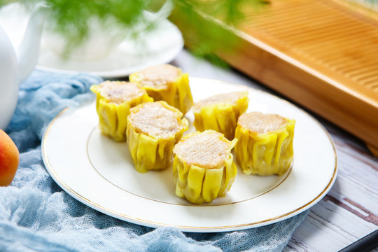 干蒸燒賣