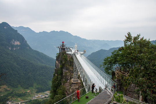 玻璃棧道