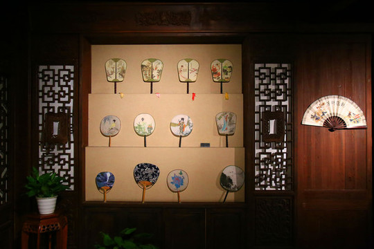 古代扇子店