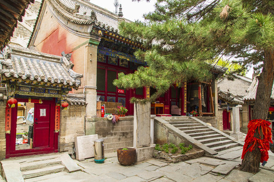忻州五臺(tái)山集福寺文殊殿